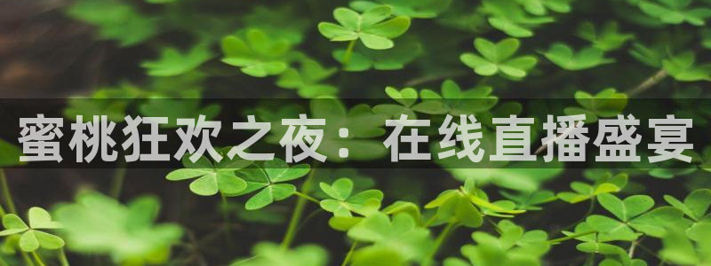jrkan直播nba：蜜桃狂欢之夜：在线直播盛宴